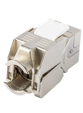 Network RJ45 Cat5e Cat6 Cat6A Keystone Jack Module 360 Degre