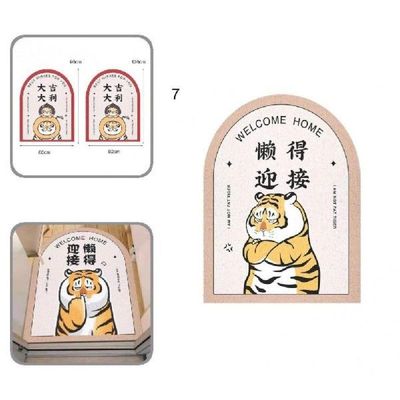 Soft  Attractive Practical Wire Coil Door Mat Imitated