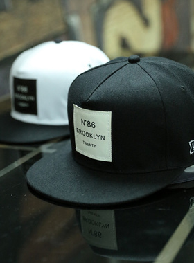 2018 New Men Womens BROOKLYN Letters Solid Color Patch Baseb