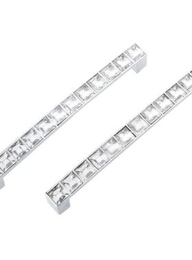 2X alloy Traction Grip ZINC Arc kitchen glass door