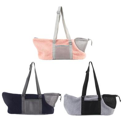 Cat Bag Carrier For Cat Pet Backpack Soft Thick Warm Winter