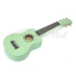 21 Acoustic Soprano Ukulele Musical Instrument Green