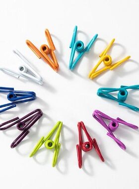 30Pcs Iron Clothes Clips Rustproof Stainless Steel Clips