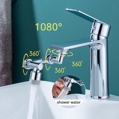 1pc Universal 1080° Rotation Faucet Aerator Splash F