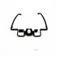 Glasses Weight Light Transparent Belay Hight Prism with