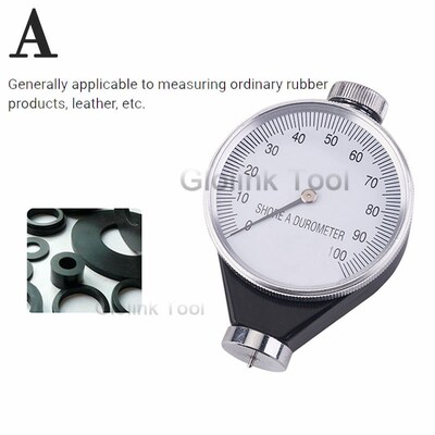 Shore A Rubber Tire Durometer Hardness Tester Meter Measuri