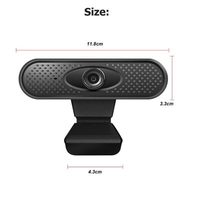 1080P Webcam Widescreen Video Work Home Accessories Built-in