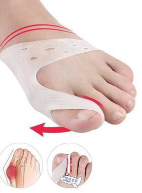12Pair Silicone Toe Separator Bunion Protector Hallux V