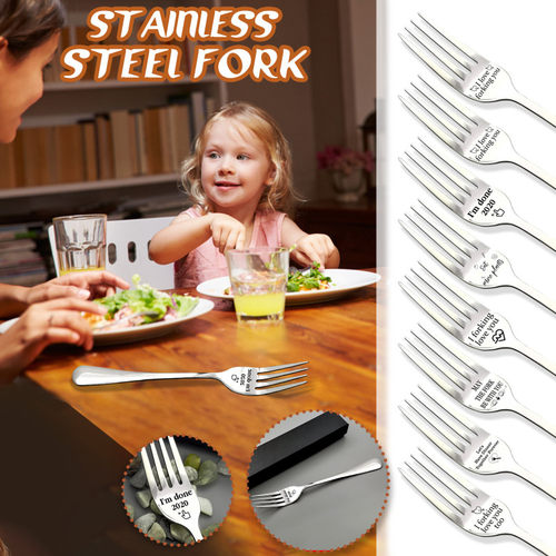 Stainless Steel Cake Fork Dessert Forks Fruit Fork Ceramic