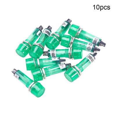 Othmro 6-20PCS XD10-3 LED Plastic Indicator Waterproof Signa