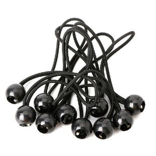 10pcs Tent High Elastic Ball Bands Plastic Ball Head Bungee