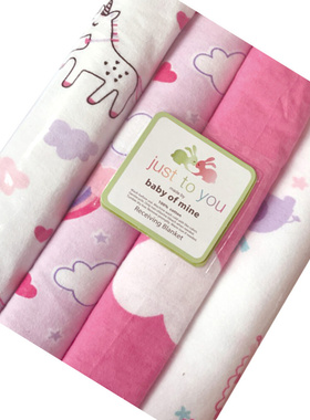 4pcs Baby Boys Girls Crib Sheets Cotton Newborn Swaddle Infa