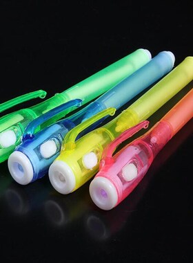 Invisible Ink Pen Creative UV Light Funny Marker Pen For Ki