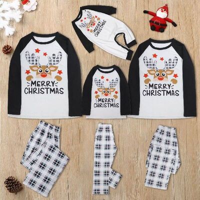 Family Christmas Pajamas Set Xmas Matching Family Christmas