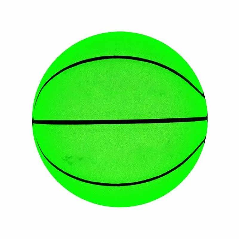 glowing reflective basketball 29.5- green light up