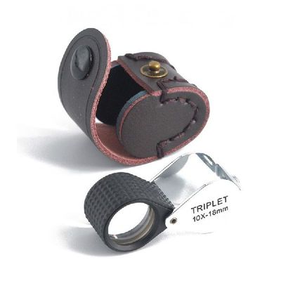 10X Mini Jewelry Magnifying Glass Foldable Magnifier Lens