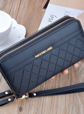 Long Women's Wallet Female Purses Tassel Coin Pu
