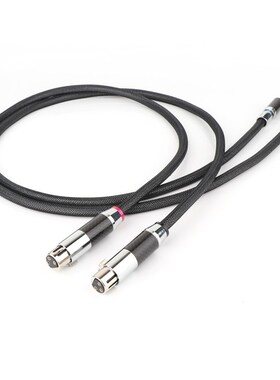 Silver Plated RCA TO XLR Female Audio Interconnect Cable HI