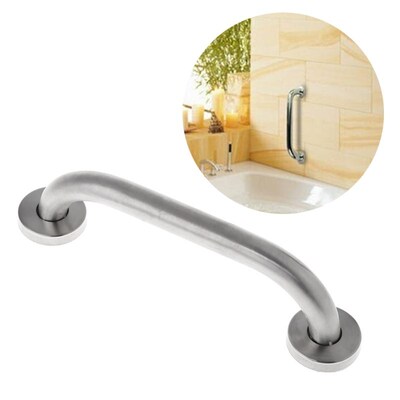 NoEnName-Null Bathroom Shower Tub Hand Grip Stainless Steel