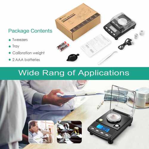 0.001g Precision Digital Jewelry Scale 20g USB Powered Elect