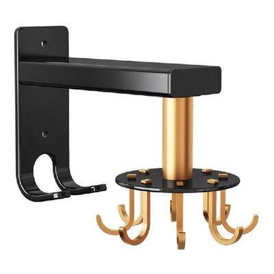 Practical Rotating Hooks Store Spoons Brushes Shovels