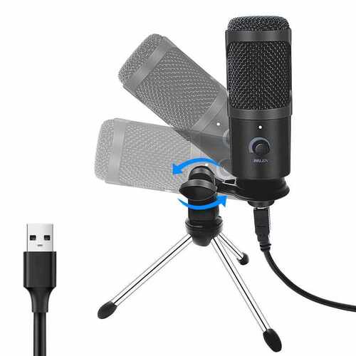SB Microphone Condenser Recording Microphone with Stand and