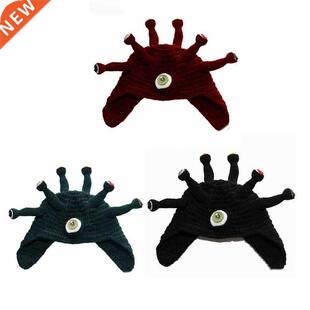 Cartoon Tentacle Eye Woolen Hat Parent-Child Crochet Octopus
