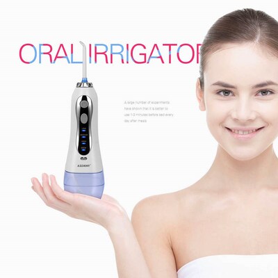 5/8 Nozzles Portable Oral Irrigator Cordless Water Dental Fl