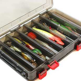 14 Grid Fishing Lure Box Double Sided Tackle Box Fishing Lur