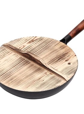 Handmade Iron Pot 32CM Frying Pan Uncoated Health Wok Non-St