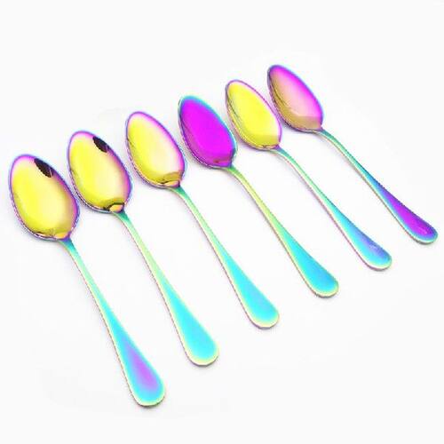 Dessert Spoon Serving Spoons Soup Ladle Stainless Steel Big