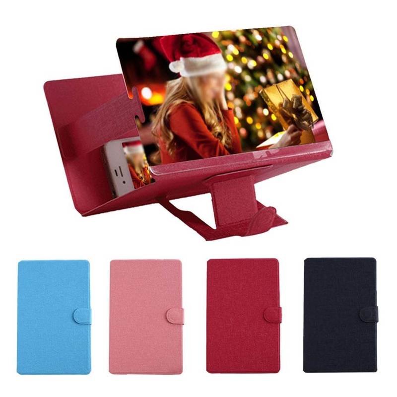 3D Phone Screen Amplifier Universal Amplifying Desktop Leath