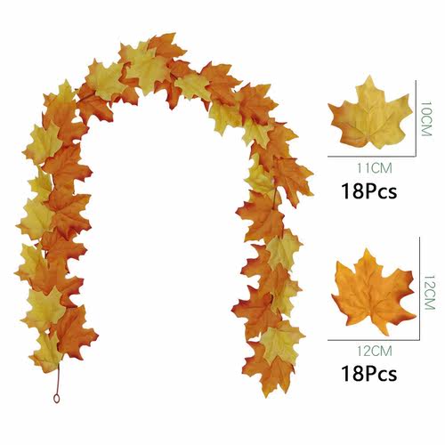 180cm Length Artificial Plant Vine Autumn Harvest Festival