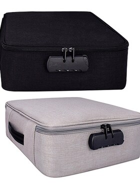 2x Document Ticket Bag Large Capacity Certificates Files Org