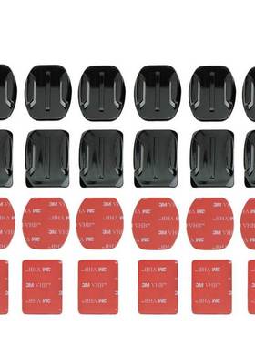 Adhesive Mounts For GoPro 7 6 5 4 3 Curved Flat Mounts 3M S