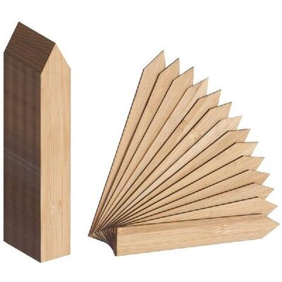 Promotion! 60 Packs Of 6X0.8 Inch Plant Label Bamboo Garden