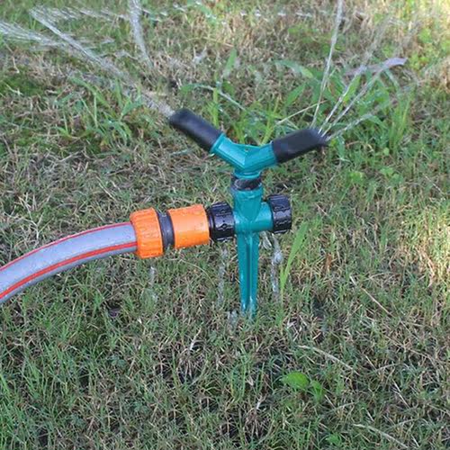 Watering Lawn Sprinkler Plants Flowers 360 Degree Rotating I