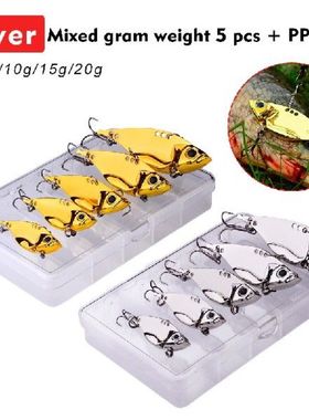 Fishing Spoon VIB Fishing Lure Metal Hard Bait Sinking Jigs