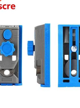 Drill guide tool for locating wood carpentry Tool for locati