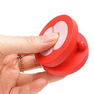 4Pcs Cartoon Wooden Castanets Early Education Toys for