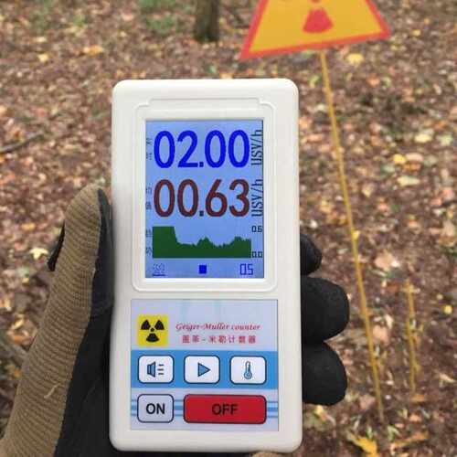 Display Screen Geiger Counter Nuclear Radiation Detector Per