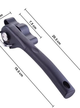 Stainless Steel Can Tin Opener Safety Hand-Actuated Can Open