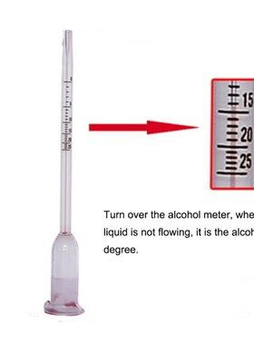 0 To 25 Degree Glass Wine Shaker Vinometer Cork A Bottle Co