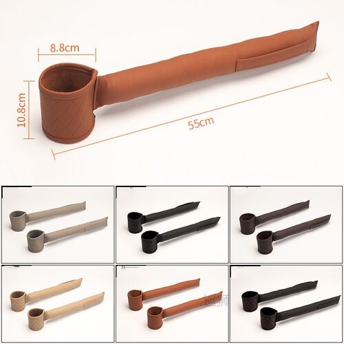 Car Seat Gap Filler Leather Universal Pockets Auto Seats Lea