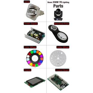 Beam 230W 7R Lighting Parts Lamp Power Supply Control Board