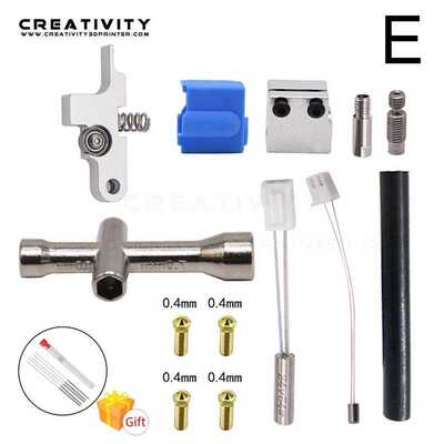 Sidewinder X1 and Genius 3D Printer volcano Nozzle Hotend Si