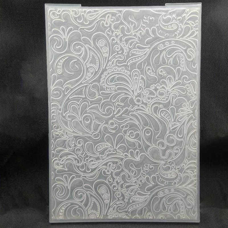 ZATBWS Flowers Embossing plates Design DIY Paper Cutting Die-封面