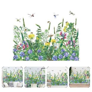 Wall Sticker Flower Room Decal Baby Garden Ornament Indoor