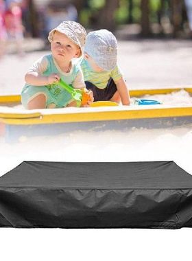 4 Sizes Black Portable Sandbox Sandpit Cover Oxford