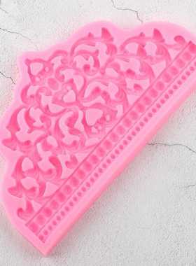 DIY Baroque Crown Silicone Mold Wedding Cupcake Topper Fonda